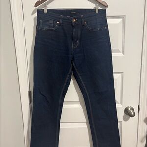 Brixton Men’s Dark Blue Straight Jeans